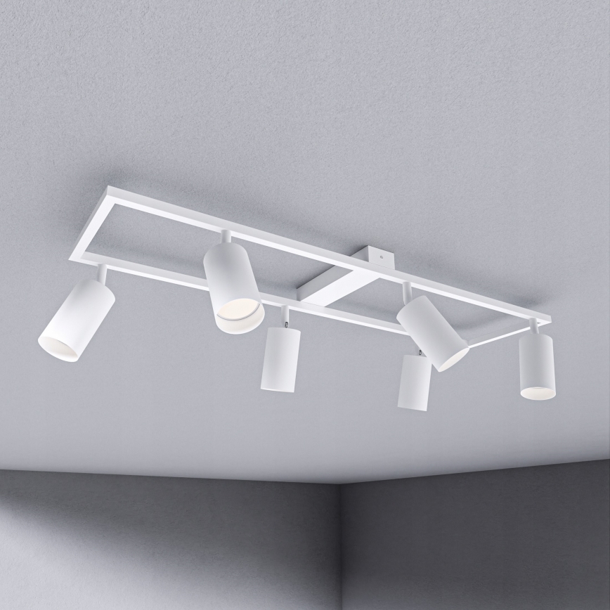 Точковий світильник 6xGU10/30W/230V білий