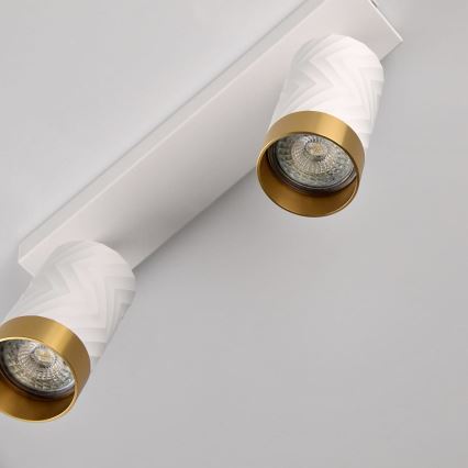 Точковий світильник ARRAS 2xGU10/10W/230V білий