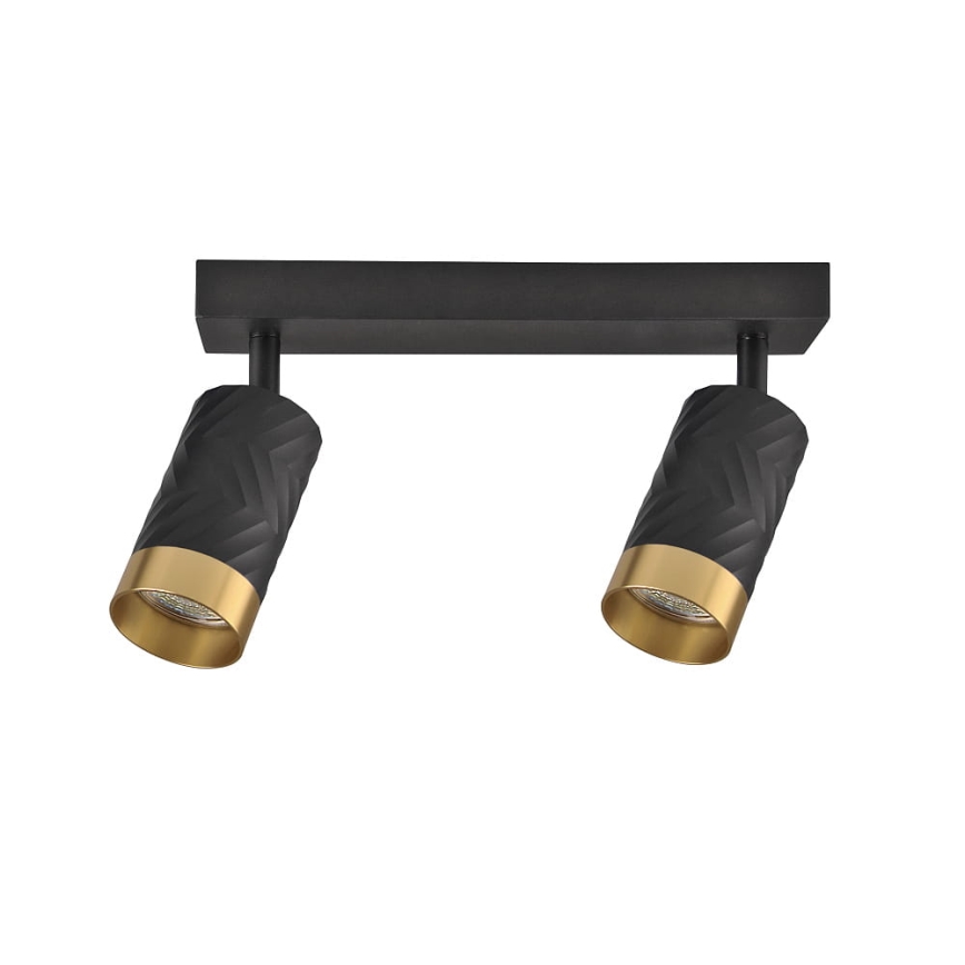 Точковий світильник ARRAS 2xGU10/10W/230V чорний