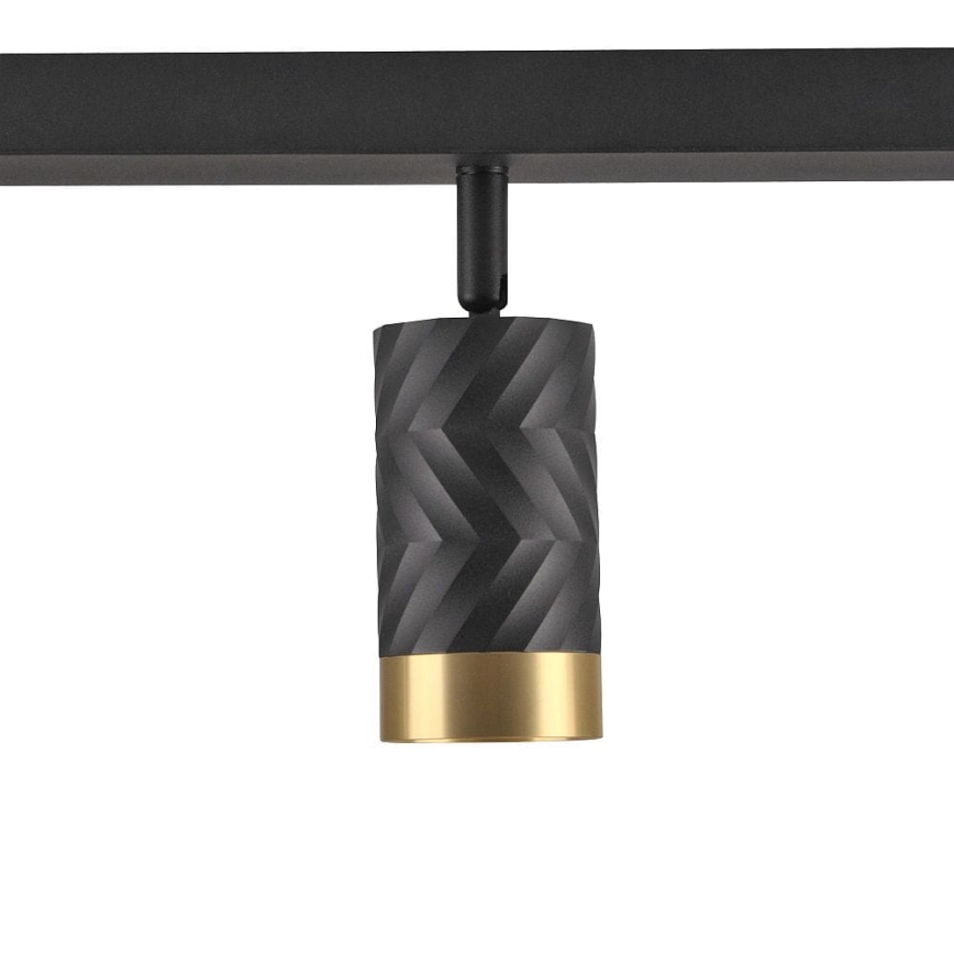 Точковий світильник ARRAS 3xGU10/10W/230V чорний