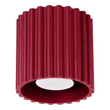Точковий світильник AURA 1xGU10/10W/230V 10 см червоний