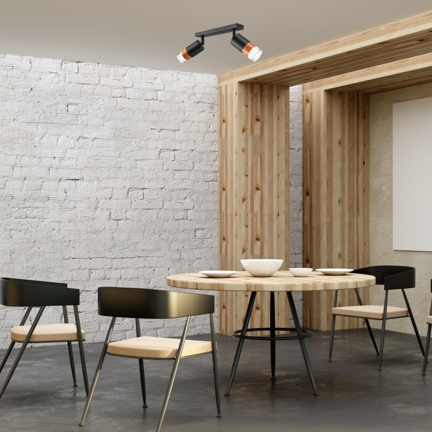 Точковий світильник AURORA 2xGU10/10W/230V