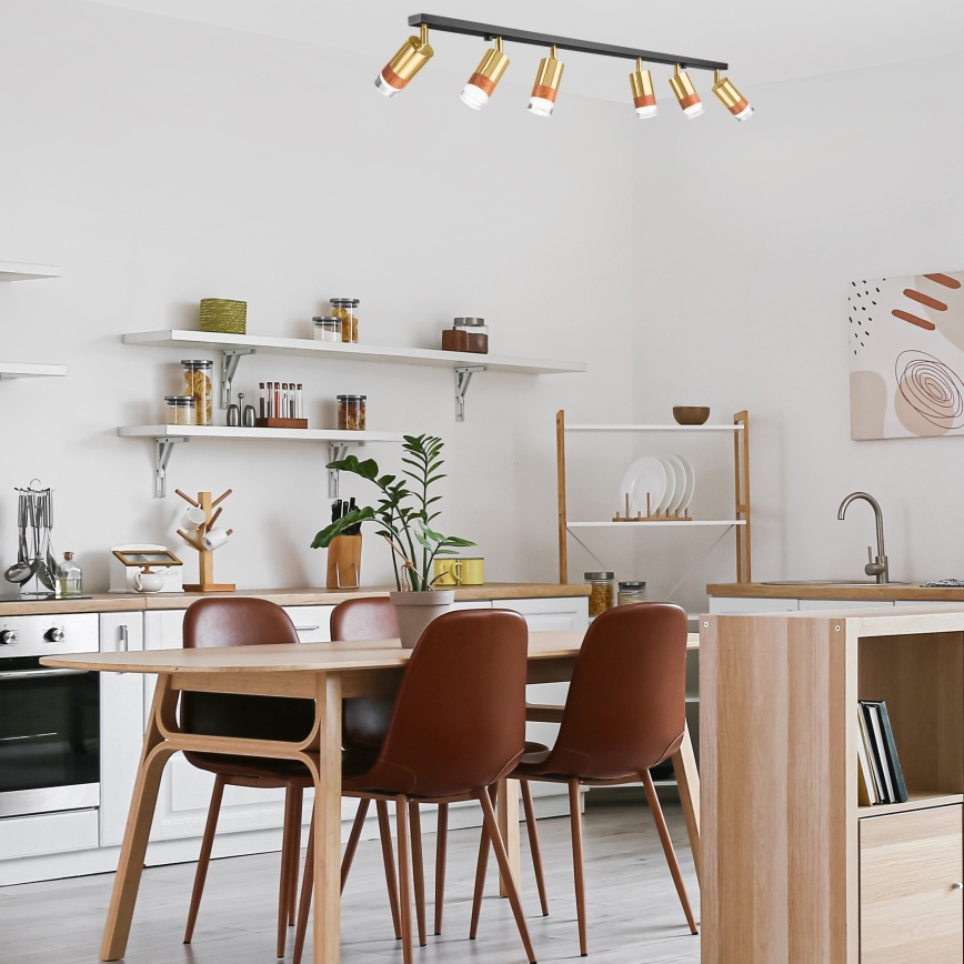 Точковий світильник AURORA 6xGU10/10W/230V