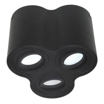 Точковий світильник BAROCO 3xGU10/30W/230V чорна