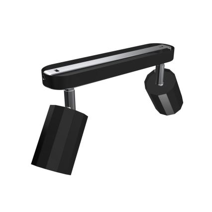 Точковий світильник BELLO 2xGU10/8W/230V чорний