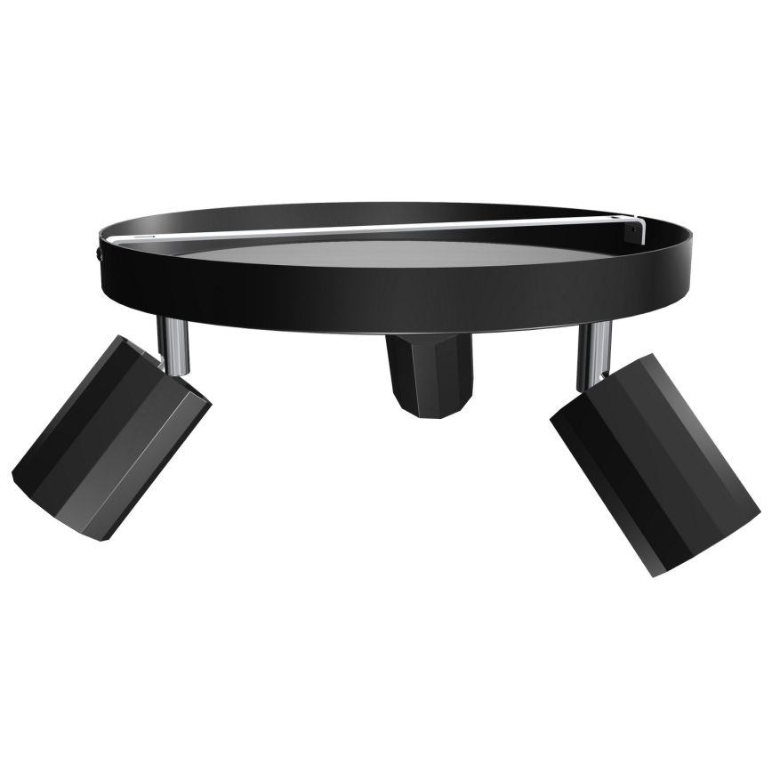 Точковий світильник BELLO 2xGU10/8W/230V чорний