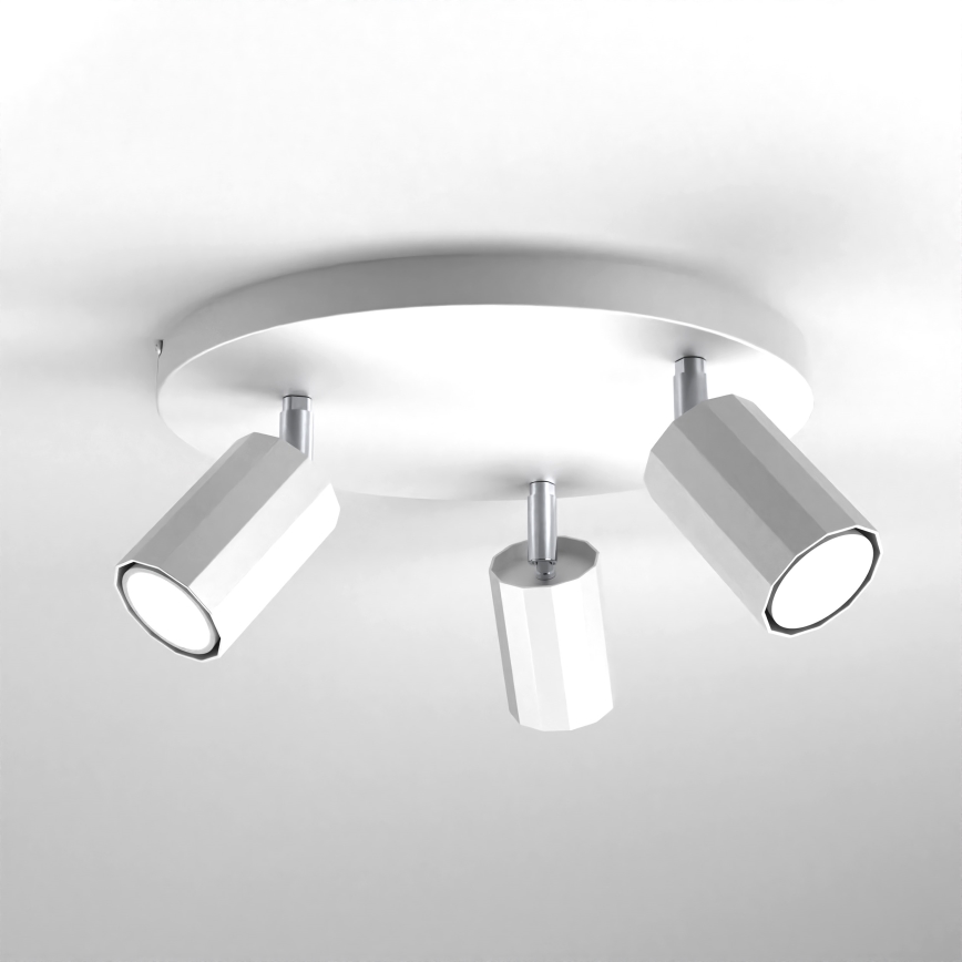 Точковий світильник BELLO 3xGU10/8W/230V білий