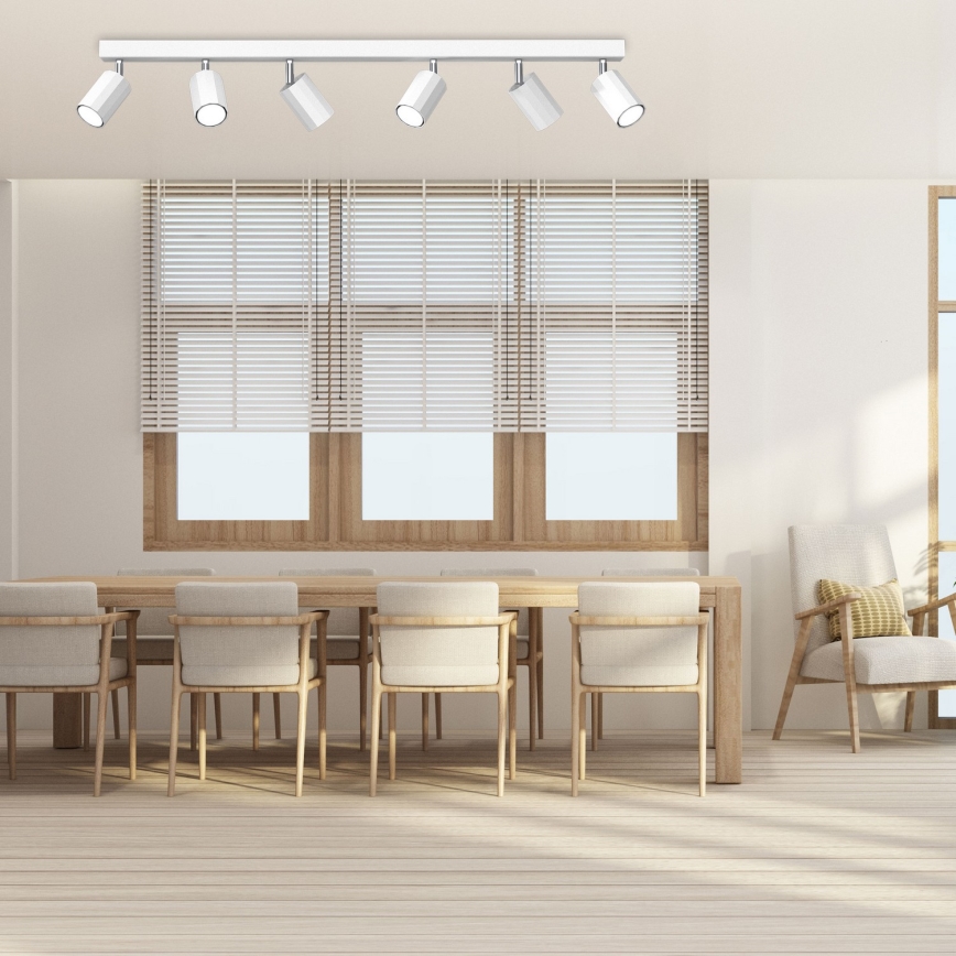 Точковий світильник BELLO 6xGU10/8W/230V білий