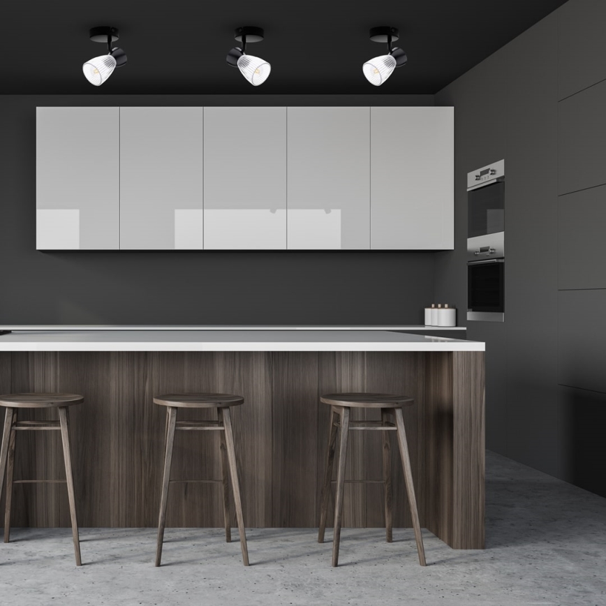 Точковий світильник BEST 1xE14/40W/230V чорний