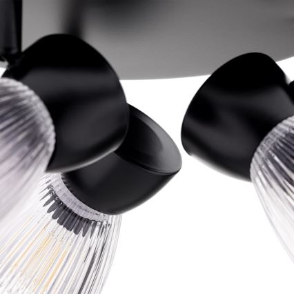 Точковий світильник BEST 3xE14/40W/230V чорний