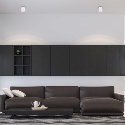 Точковий світильник BIMA 1xGU10/25W/230V круглий білий