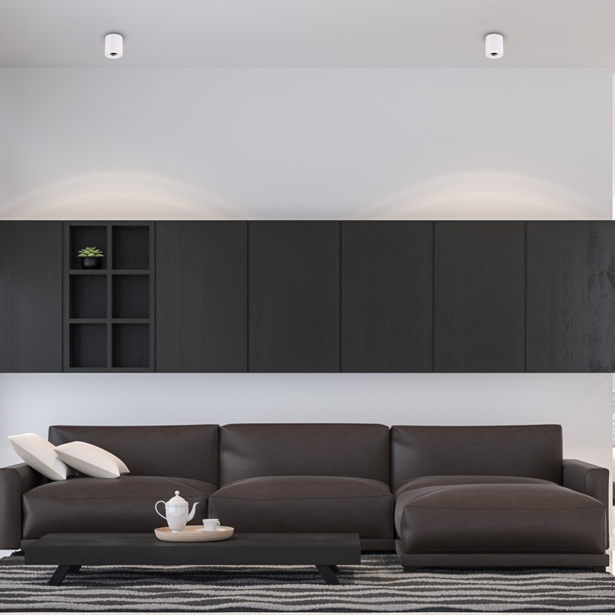 Точковий світильник BIMA 1xGU10/25W/230V круглий білий