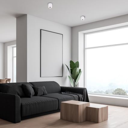 Точковий світильник BIMA 1xGU10/25W/230V круглий білий