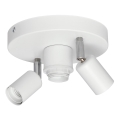 Точковий світильник CENTRO 3xE27/15W/230V білий