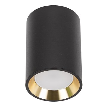 Точковий світильник CHLOE 1xGU10/35W/230V круглий чорний/золотий