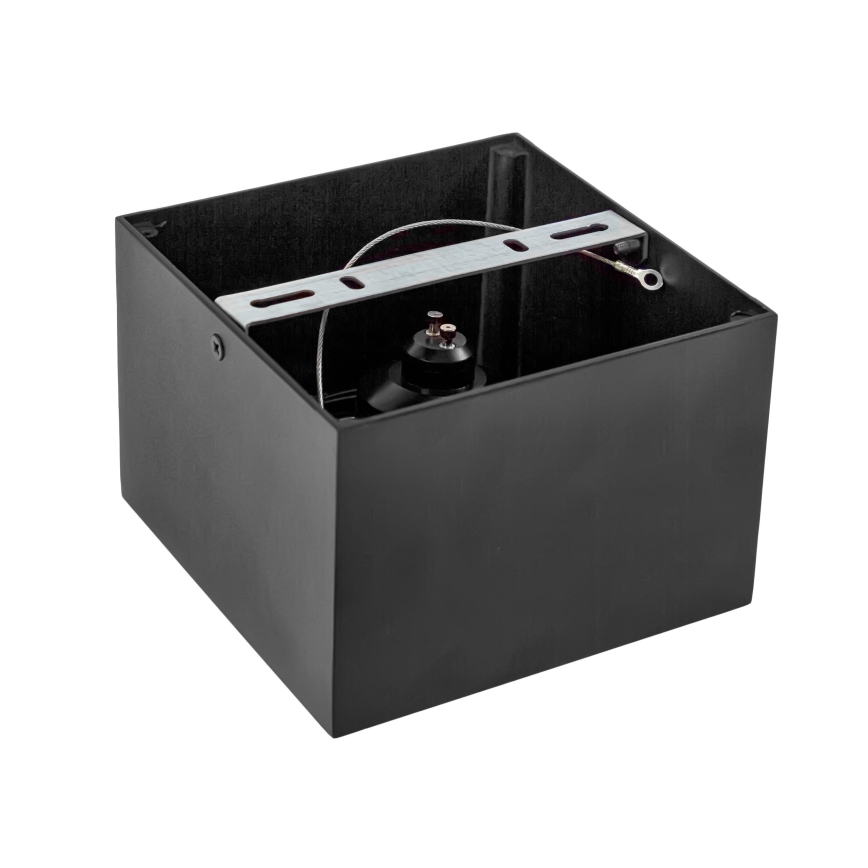 Точковий світильник CHLOE AR111 1xGU10/50W/230V квадратний чорний