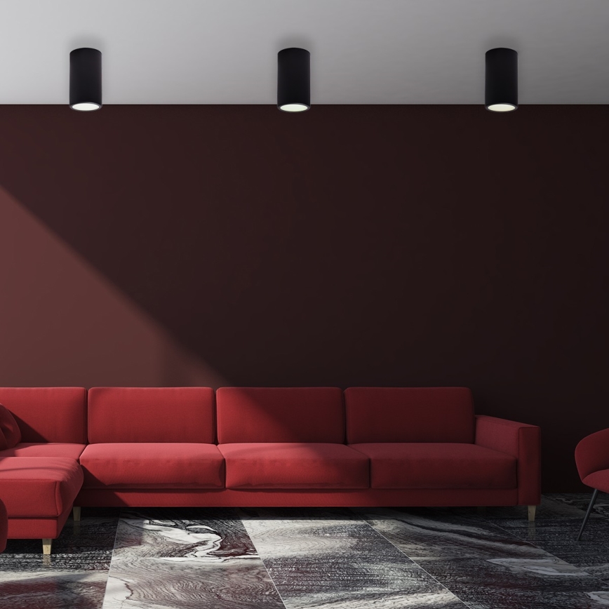 Точковий світильник CLEO 1xE27/24W/230V чорний