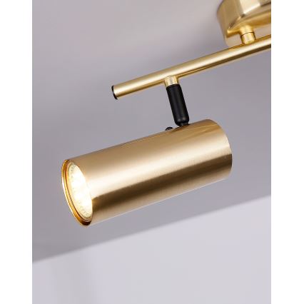 Точковий світильник COLLY 2xGU10/15W/230V золотий