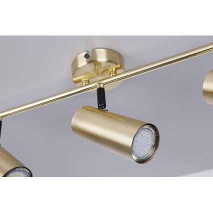 Точковий світильник COLLY 3xGU10/15W/230V золотий