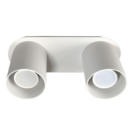 Точковий світильник CREEP 2xGU10/25W/230V біла