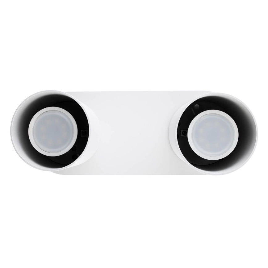 Точковий світильник CREEP 2xGU10/25W/230V біла