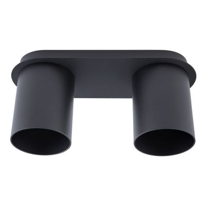 Точковий світильник CREEP 2xGU10/25W/230V чорна