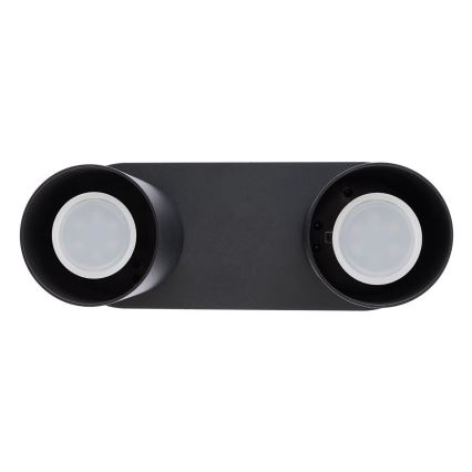 Точковий світильник CREEP 2xGU10/25W/230V чорна