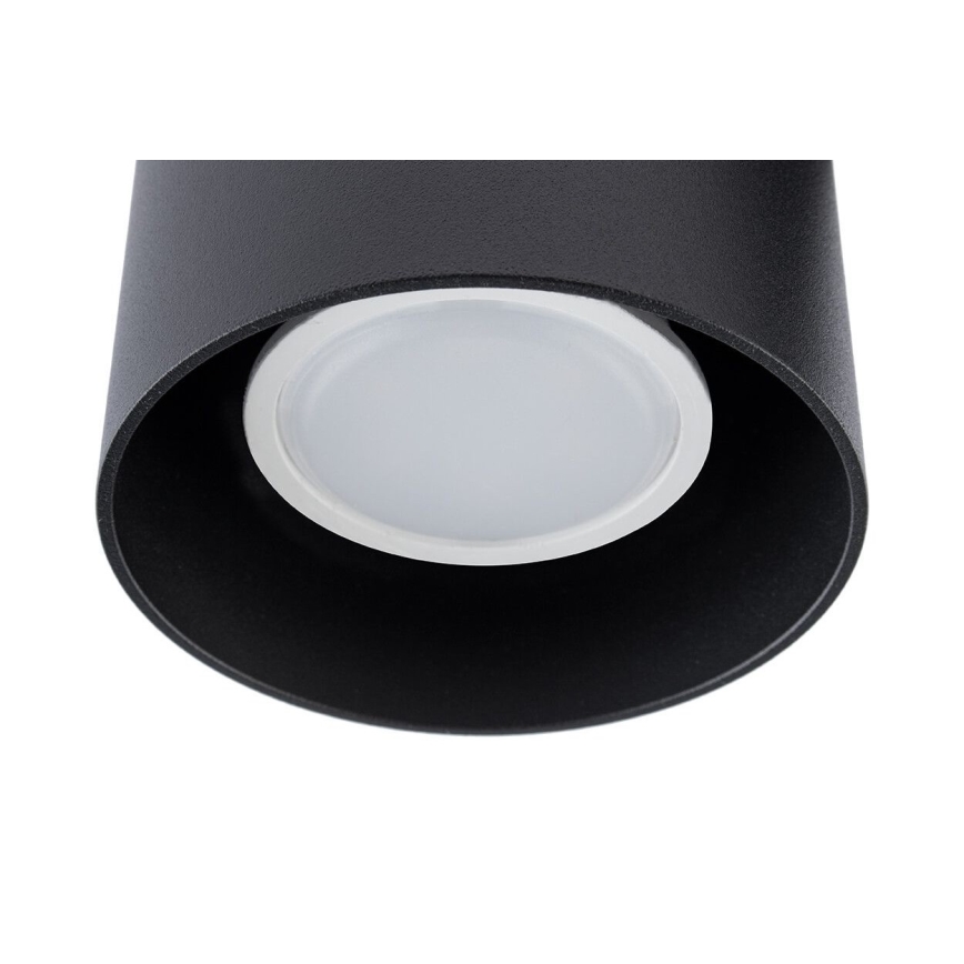 Точковий світильник CREEP 2xGU10/25W/230V чорна