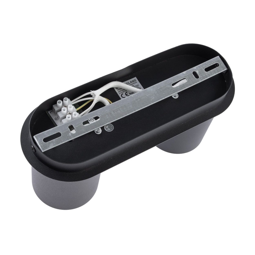 Точковий світильник CREEP 2xGU10/25W/230V чорна