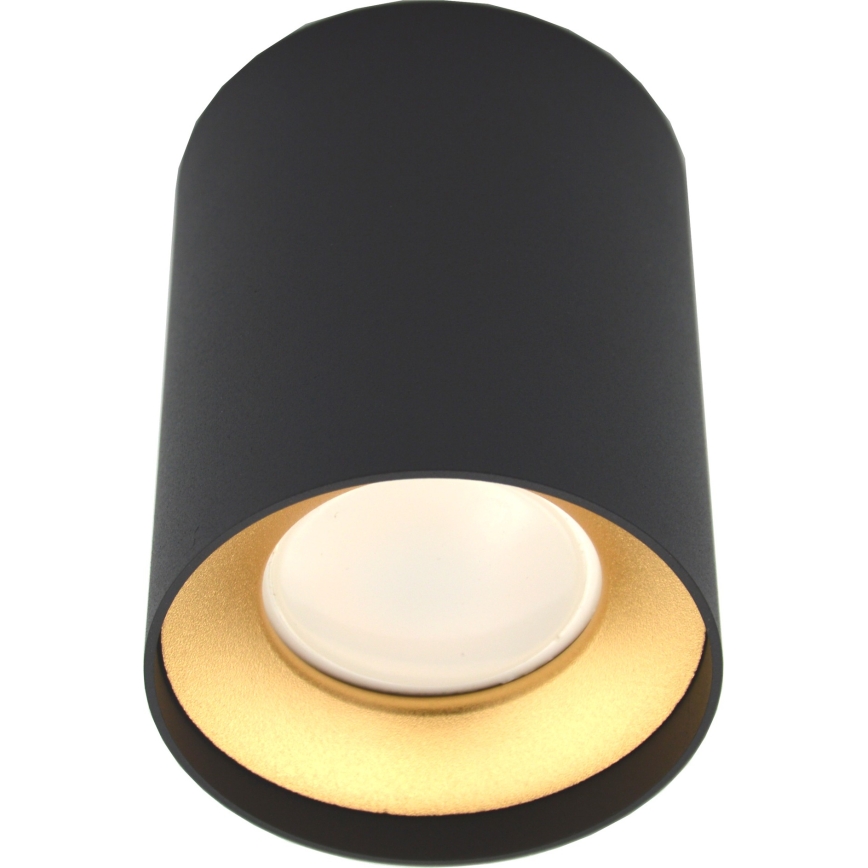 Точковий світильник CYRO 1xGU10/30W/230V чорна/золота