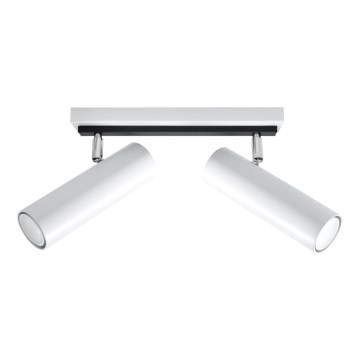 Точковий світильник DIREZIONE 2xGU10/40W/230V білий