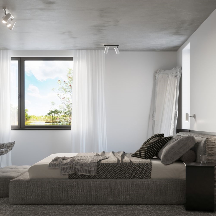 Точковий світильник DIREZIONE 2xGU10/40W/230V білий