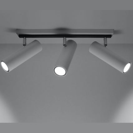 Точковий світильник DIREZIONE 3xGU10/40W/230V білий