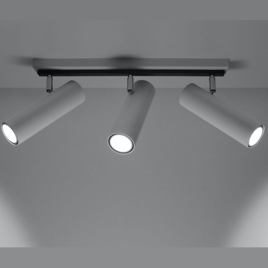 Точковий світильник DIREZIONE 3xGU10/40W/230V білий