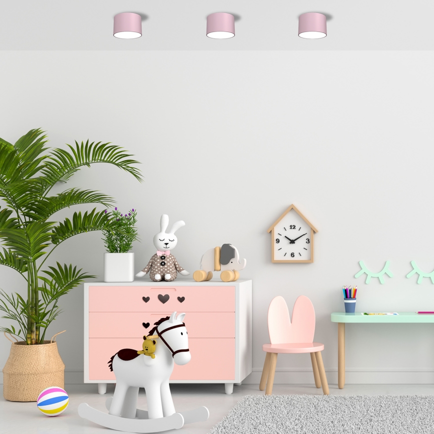 Точковий світильник DIXIE 1xGX53/11W/230V рожевий