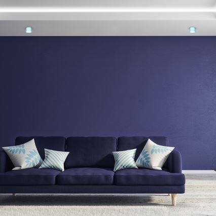 Точковий світильник DIXIE 1xGX53/11W/230V синій