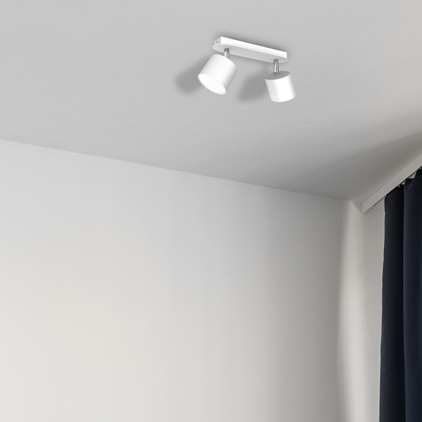 Точковий світильник DIXIE 2xGX53/11W/230V білий