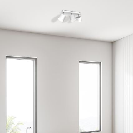 Точковий світильник DIXIE 3xGX53/11W/230V білий