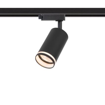 Точковий світильник для 1-фазної шинної системи PIPE 1xGU10/10W/230V чорний
