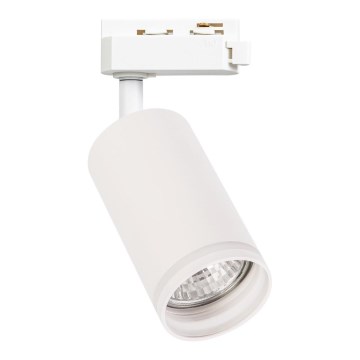 Точковий світильник для 1-фазної трекової системи PIPE 1xGU10/10W/230V білий