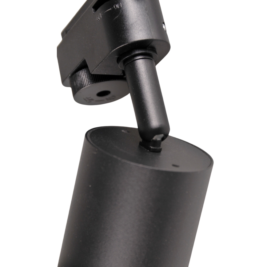 Точковий світильник для трекової системи PARIS 3xGU10/10W/230V + 1 м трекова система чорний