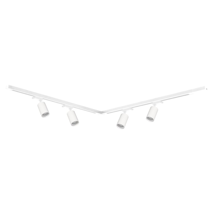 Точковий світильник для трекової системи PIPE 4xGU10/10W/230V білий