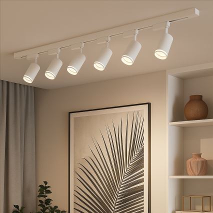 Точковий світильник для трекової системи PIPE 6xGU10/10W/230V, білий