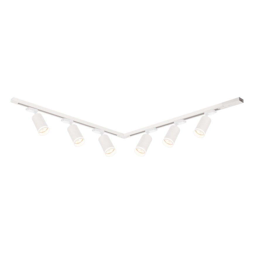 Точковий світильник для трекової системи PIPE 6xGU10/10W/230V, білий