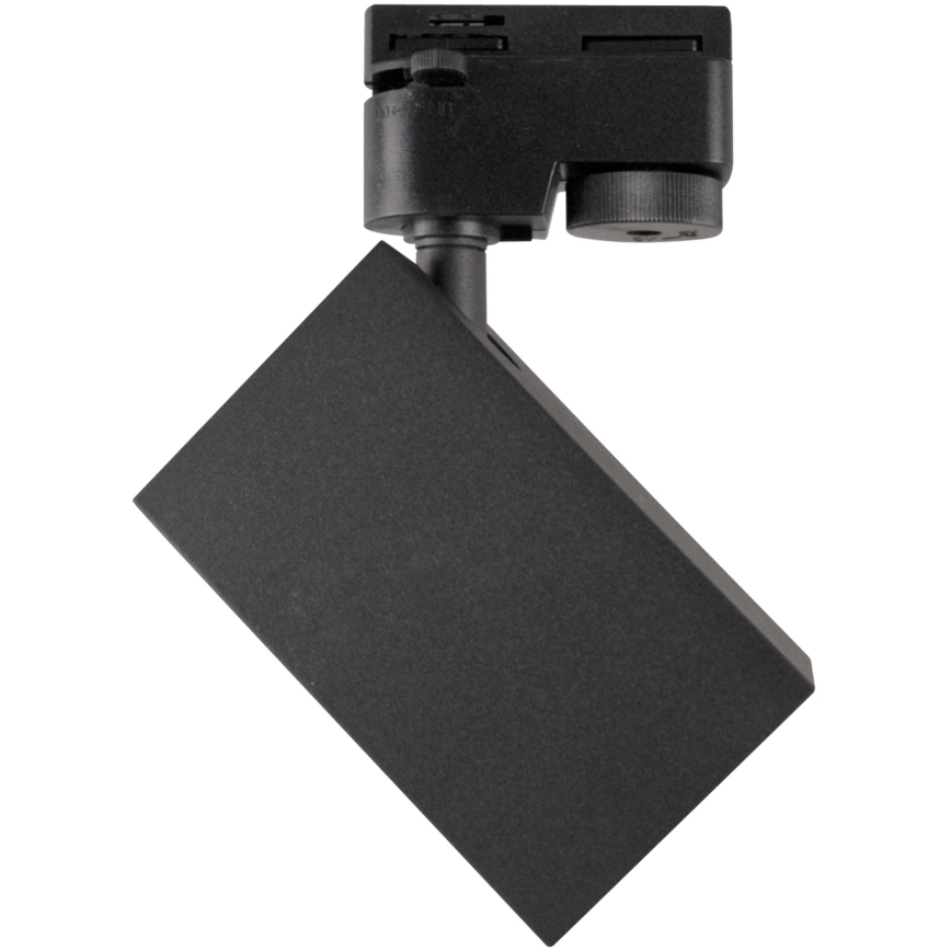 Точковий світильник для трекової системи SQUARE 1xGU10/10W/230V чорний