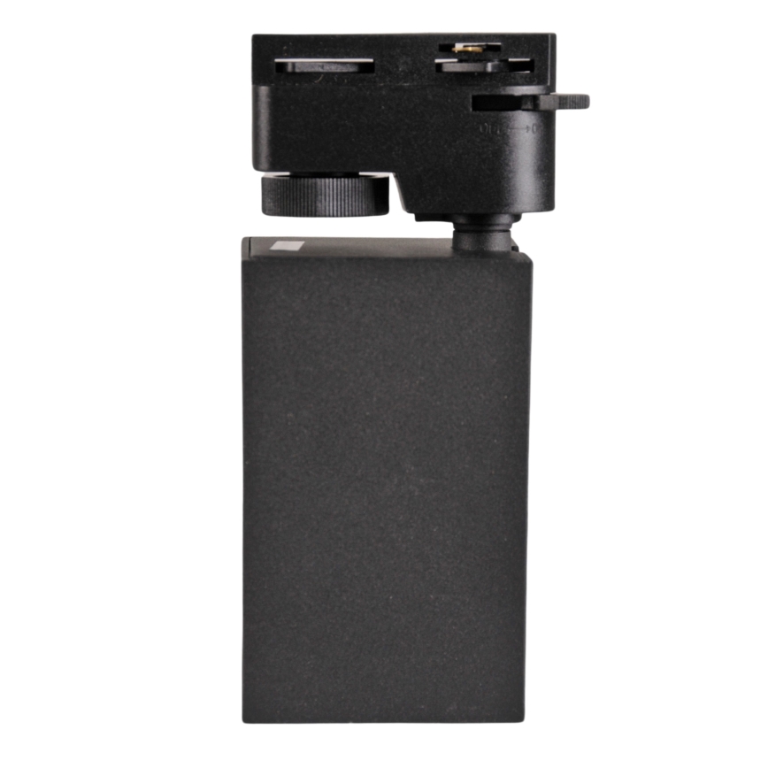 Точковий світильник для трекової системи SQUARE 1xGU10/10W/230V чорний