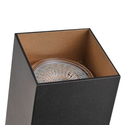 Точковий світильник для трекової системи SQUARE 1xGU10/10W/230V чорний