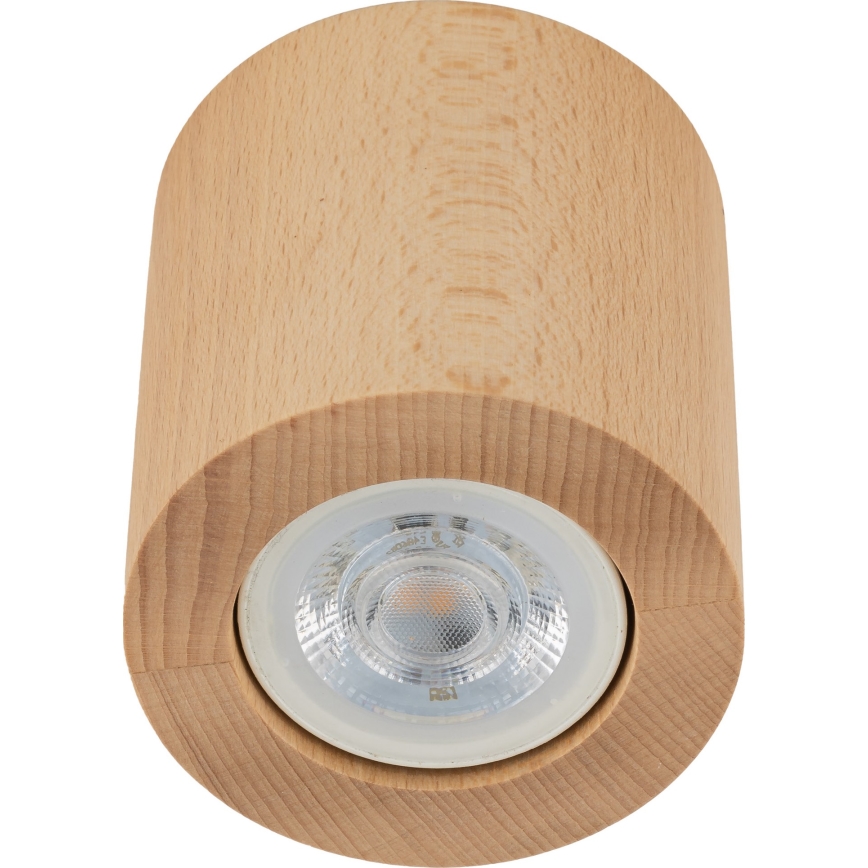 Точковий світильник EVE 1xGU10/10W/230V бук