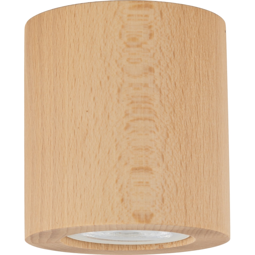 Точковий світильник EVE 1xGU10/10W/230V бук