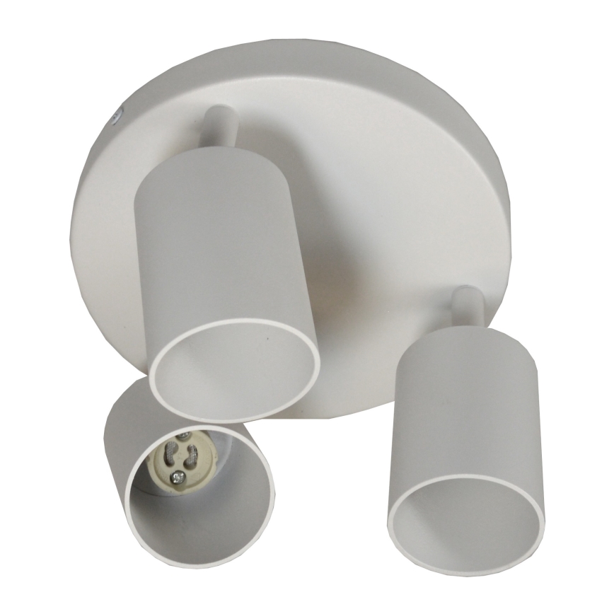 Точковий світильник FARGO 3xGU10/30W/230V біла